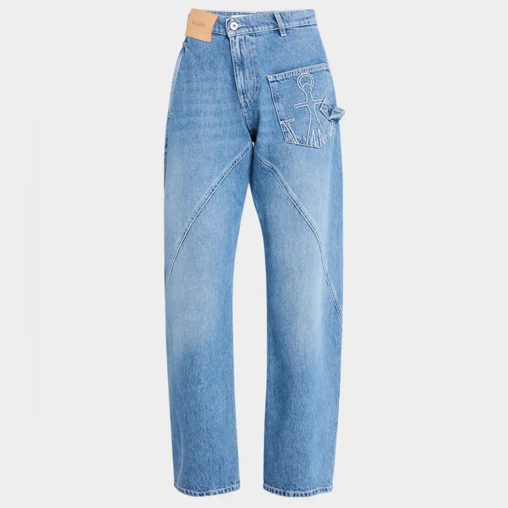 JW ANDERSON
Twisted Wide-Leg Workwear Jeans